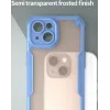 Phonesta Shockproof Armor Back Cover Hülle für Apple iPhone 15 - Blau 5
