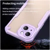 Phonesta Shockproof Armor Back Cover Hülle für Apple iPhone 15 - Lila 4
