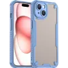 Phonesta Shockproof Armor Back Cover Hülle für Apple iPhone 15 Plus - Blau