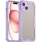Phonesta Shockproof Armor Back Cover Hülle für Apple iPhone 15 Plus - Lila