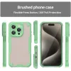 Phonesta Shockproof Armor Back Cover Hülle für Apple iPhone 15 Pro - Grün 2
