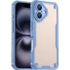 Phonesta Shockproof Armor Back Cover Hülle für Apple iPhone 16 - Blau
