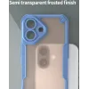 Phonesta Shockproof Armor Back Cover Hülle für Apple iPhone 16 Plus - Blau 5