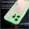 Phonesta Shockproof Armor Back Cover Hülle für Apple iPhone 16 Pro Max - Grün 4
