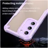 Phonesta Shockproof Armor Back Cover Hülle für Samsung Galaxy S23 Plus - Lila 4