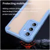 Phonesta Shockproof Armor Back Cover Hülle für Samsung Galaxy S24 FE - Blau 4