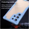 Phonesta Shockproof Armor Back Cover Hülle für Samsung Galaxy S24 Ultra - Blau 4