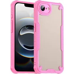 Phonesta Shockproof Armor Back Cover Hülle für Apple iPhone 17e/16e - Rosa