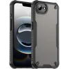 Phonesta Shockproof Armor Back Cover Hülle für Apple iPhone 17e/16e - Schwarz