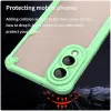 Phonesta Shockproof Armor Back Cover Hülle für Samsung Galaxy S25 Edge - Grün 4