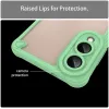 Phonesta Shockproof Armor Back Cover Hülle für Samsung Galaxy S25 Edge - Grün 8