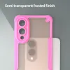 Phonesta Shockproof Armor Back Cover Hülle für Samsung Galaxy S25 Edge - Rosa 5