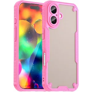 Phonesta Shockproof Armor Back Cover Hülle für Apple iPhone 17 - Rosa