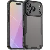 Phonesta Shockproof Armor Back Cover Hülle für Apple iPhone 17 Pro - Schwarz