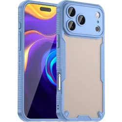 Phonesta Shockproof Armor Back Cover Hülle für Apple iPhone 17 Pro Max - Blau