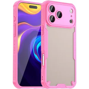 Phonesta Shockproof Armor Back Cover Hülle für Apple iPhone 17 Pro Max - Rosa