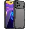 Phonesta Shockproof Armor Back Cover Hülle für Apple iPhone 17 Pro Max - Schwarz