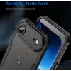 Phonesta Shockproof Armor Back Cover Hülle für Apple iPhone Air - Schwarz 10