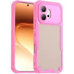 Phonesta Shockproof Armor Back Cover Hülle für HONOR 600 - Rosa