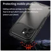 Phonesta Shockproof Armor Back Cover Hülle für HONOR 600 - Schwarz 3
