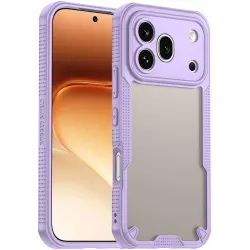 Phonesta Shockproof Armor Back Cover Hülle für HONOR 600 Pro - Lila