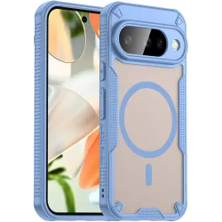 Phonesta Shockproof Armor Back Cover Hülle mit MagSafe für Google Pixel 10 - Blau