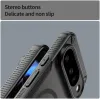 Phonesta Shockproof Armor Back Cover Hülle mit MagSafe für Google Pixel 10 - Schwarz 6