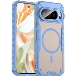 Phonesta Shockproof Armor Back Cover Hülle mit MagSafe für Google Pixel 10 Pro - Blau