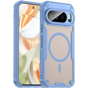 Phonesta Shockproof Armor Back Cover Hülle mit MagSafe für Google Pixel 10 Pro - Blau