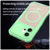 Phonesta Shockproof Armor Back Cover Hülle mit MagSafe für HONOR 600 - Grün 3