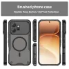 Phonesta Shockproof Armor Back Cover Hülle mit MagSafe für HONOR 600 - Schwarz 1