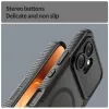 Phonesta Shockproof Armor Back Cover Hülle mit MagSafe für HONOR 600 - Schwarz 5