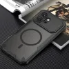 Phonesta Shockproof Armor Back Cover Hülle mit MagSafe für HONOR 600 - Schwarz 6