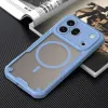 Phonesta Shockproof Armor Back Cover Hülle mit MagSafe für HONOR 600 Pro - Blau 6