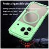 Phonesta Shockproof Armor Back Cover Hülle mit MagSafe für HONOR 600 Pro - Grün 3