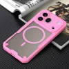 Phonesta Shockproof Armor Back Cover Hülle mit MagSafe für HONOR 600 Pro - Rosa 6
