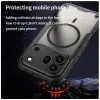 Phonesta Shockproof Armor Back Cover Hülle mit MagSafe für HONOR 600 Pro - Schwarz 3