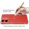 Phonesta Scratchproof Back Cover Hülle für Motorola Moto G35 - Transparent 3