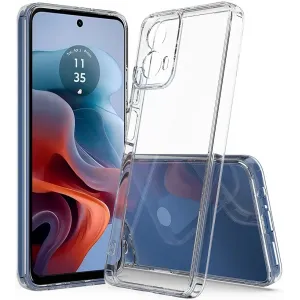 Phonesta Scratchproof Back Cover Hülle für Motorola Moto G45 / Moto G34 - Transparent
