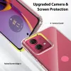 Phonesta Scratchproof Back Cover Hülle für Motorola Moto G84 - Transparent 6