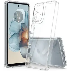 Phonesta Scratchproof Back Cover Hülle für Motorola Moto G85 - Transparent