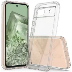 Phonesta Scratchproof Back Cover Hülle für Google Pixel 8a - Transparent