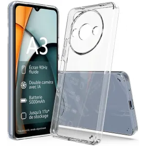 Phonesta Scratchproof Back Cover Hülle für Xiaomi Redmi A3 - Transparent