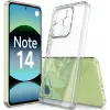 Phonesta Scratchproof Back Cover Hülle für Xiaomi Redmi Note 14 4G - Transparent