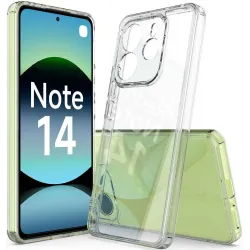 Phonesta Scratchproof Back Cover Hülle für Xiaomi Redmi Note 14 4G - Transparent