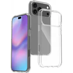 Phonesta Scratchproof Back Cover Hülle für Apple iPhone 17 Pro Max - Transparent