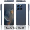 Phonesta Scratchproof Back Cover Hülle für Motorola Edge 60 / Edge 60 Fusion - Transparent 1