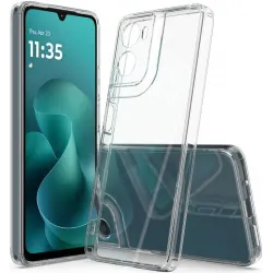 Phonesta Scratchproof Back Cover Hülle für Motorola Moto G06/G06 Power - Transparent