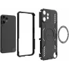 Phonesta Shield Armor Back Cover Hülle mit MagSafe für Nothing CMF Phone 2 Pro - Schwarz 5