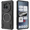 Phonesta Shield Armor Back Cover Hülle mit MagSafe für Nothing Phone (3a) Pro - Schwarz 4